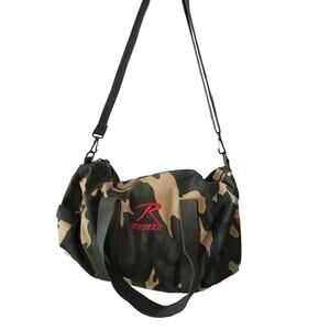 Rothco Tactical Shoulder Bag Canvas Gym Camo Duffle Carry Tote Gun Range